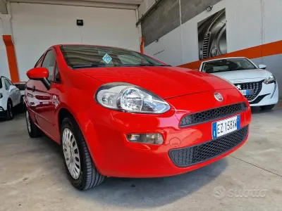 Usata Fiat Punto Young 77 CV (56 kW) 2015 Rosso Utilitaria