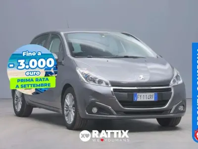 Usata Peugeot 208 Active 83 CV (61 kW) 2019 Grigio platinum Utilitaria
