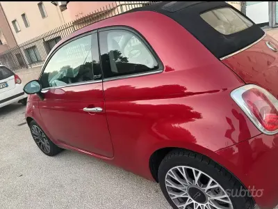 Usata Fiat 500 95 CV (69 kW) 2010 Rosso Coupé