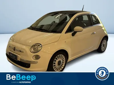 Usata Fiat 500 Lounge 85 CV (62 kW) 2012 Bianco pastello Berlina