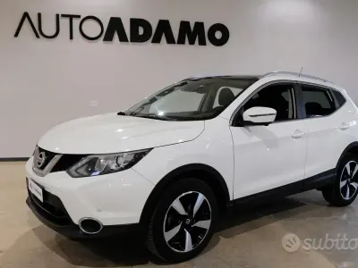 Usata Nissan Qashqai Tekna 110 CV (80 kW) 2016 Bianco SUV
