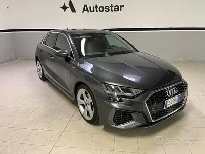 Usata Audi A3 S-Line 116 CV (85 kW) 2021 Grigio Berlina