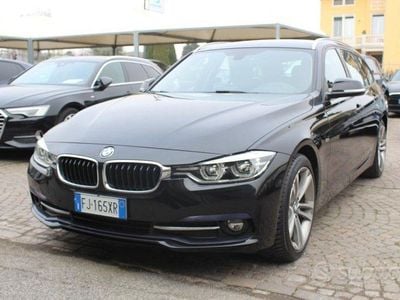 Usata BMW 316 Sport Line 116 CV (85 kW) 2017 Nero Station wagon