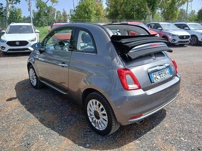 Usata Fiat 500C 69 CV (50 kW) 2017 Grigio Cabrio