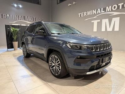 Gebraucht Jeep Compass Limited 131 PS (96 kW) 2022 Blau SUV