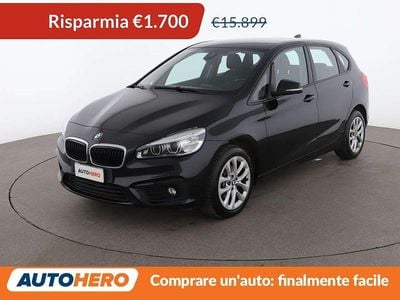 Nero Usata 2017 BMW 218 Active Tourer Advantage Monovolume | 14.199 € (Buon prezzo)