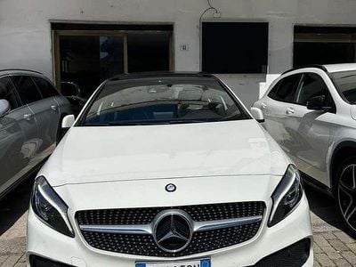 Usata Mercedes A200 Premium 136 CV (100 kW) 2017 Bianco Berlina