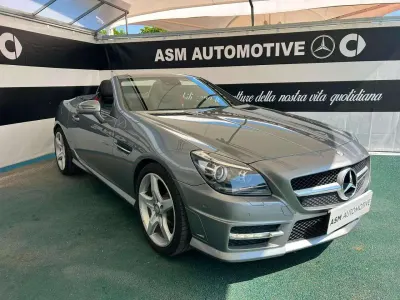 Usata Mercedes SLK200 Premium 184 CV (135 kW) 2013 Argento Cabrio
