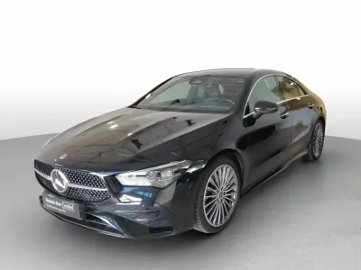 Begagnad Mercedes CLA200 Advanced Plus 150 HK (110 kW) 2025 Svart Sportkupé
