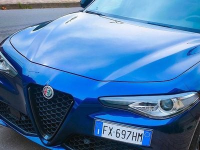 Usata Alfa Romeo Giulia Executive 160 CV (117 kW) 2019 Blu Berlina