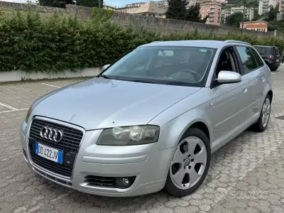 Usado Audi A3 140 CV (102 kW) 2007 Gris Utilitario