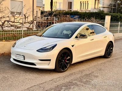 Usata Tesla Model 3 Performance 461 kW (627 CV) 2020 Bianco Berlina