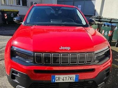 Usata Jeep Avenger Summit 101 CV (74 kW) 2023 Rosso SUV