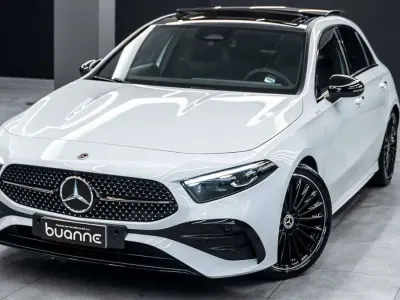Usata Mercedes A200 AMG Line Premium Plus 150 CV (110 kW) 2023 Bianco metallizzato