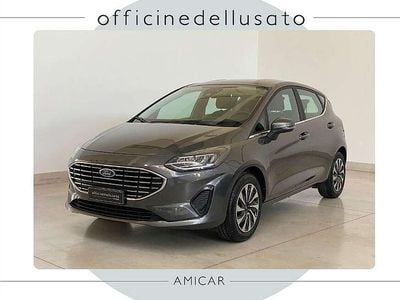 Usata Ford Fiesta Titanium 75 CV (55 kW) 2023 Grigio Utilitaria
