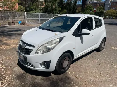 Usata Chevrolet Spark LS 68 CV (50 kW) 2012 Bianco Utilitaria