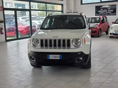 Usata Jeep Renegade Limited 140 CV (102 kW) 2017 Bianco SUV