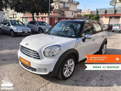 Usata Mini Cooper D 111 CV (81 kW) 2012 Bianco Utilitaria