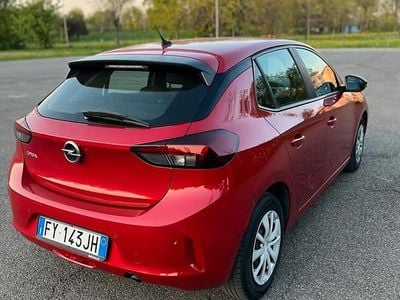 Usata Opel Corsa Enjoy 80 CV (58 kW) 2020 Rosso Utilitaria