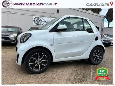 Begagnad Smart ForTwo Electric Drive Passion 60 kW (82 HK) 2020 Vit Cab