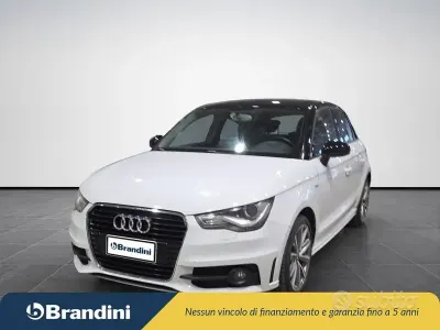 Usata Audi A1 Sportback S-Line 86 CV (63 kW) 2014 Bianco Utilitaria