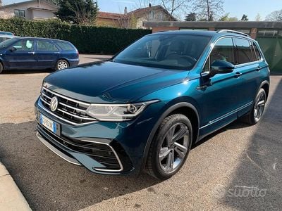 Usata VW Tiguan R-line 2021 Verde SUV