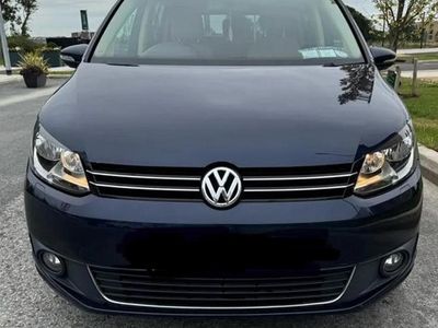 Usata VW Touran 102 CV (75 kW) 2014 Blu Monovolume