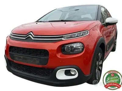 Usata Citroën C3 PureTech 82 CV (60 kW) 2018 Rosso Utilitaria
