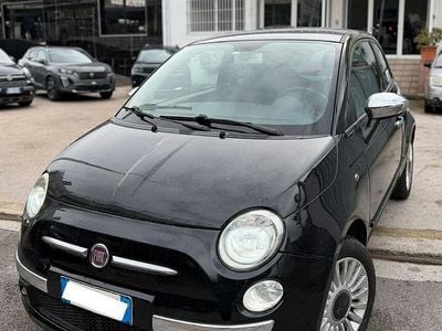 Usata Fiat 500 75 CV (55 kW) 2009 Nero Cabrio