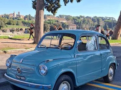 Usata Fiat 600 22 CV (16 kW) 1955 Verde Berlina