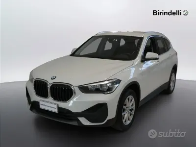 Usata BMW X1 Advantage 150 CV (110 kW) 2021 Alpin white pastello SUV