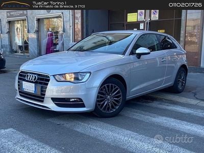 Usata Audi A3 Ambition 105 CV (77 kW) 2013 Grigio Berlina