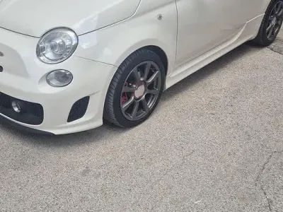 Usata Fiat 500 Abarth 2011 Bianco Cabrio