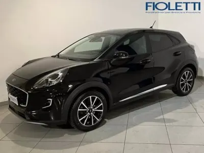 Begagnad Ford Puma Titanium 125 HK (91 kW) 2022 Svart SUV