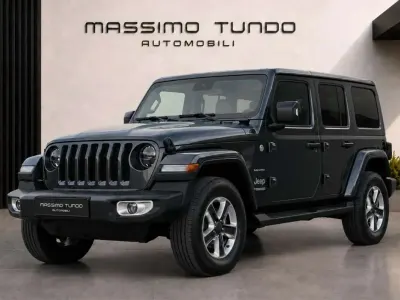 Usata Jeep Wrangler Unlimited Sahara 200 CV (147 kW) 2019 Grigio SUV