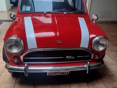 Usata Innocenti Mini 1970 Rosso Utilitaria