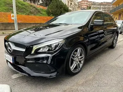 Usata Mercedes CLA220 136 CV (100 kW) 2016 Nero Berlina