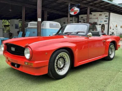 Usata Triumph TR6 149 CV (109 kW) 1973 Rosso Cabrio