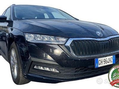 Nero Usata 2021 Skoda Octavia SportLine Station wagon | 15.450 € (Buon prezzo)