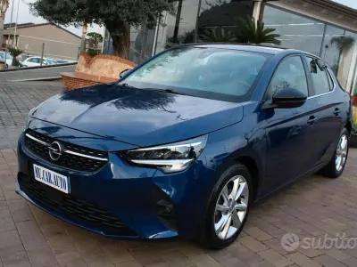 Usata Opel Corsa Elegance 101 CV (74 kW) 2021 Blu Utilitaria