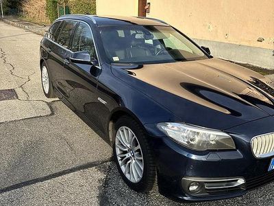 Usata BMW 520 184 CV (135 kW) 2014 Blu Station wagon