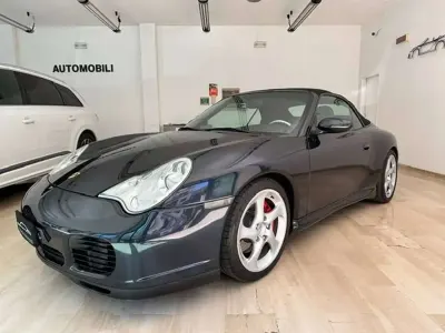 Usata Porsche 911 Carrera 4S Cabriolet 320 CV (235 kW) 2005 Blu/azzurro Cabrio