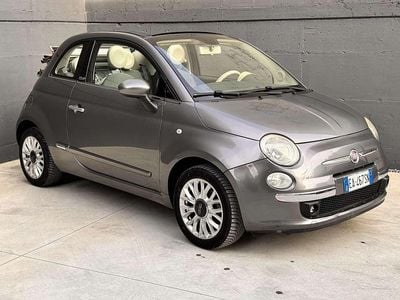 Usata Fiat 500C Lounge 69 CV (50 kW) 2010 Grigio Cabrio