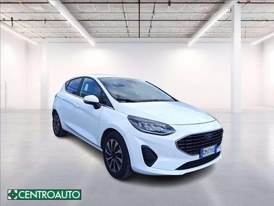 Usata Ford Fiesta Titanium 75 CV (55 kW) 2022 Bianco pastello Utilitaria