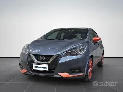 Usata Nissan Micra Tekna 90 CV (66 kW) 2017 Grigio Utilitaria