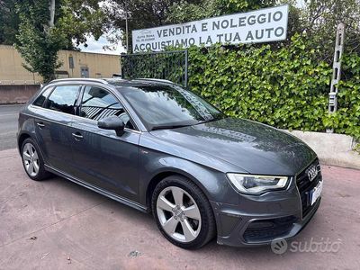 Usata Audi A3 S-Line 184 CV (135 kW) 2014 Antracite Utilitaria