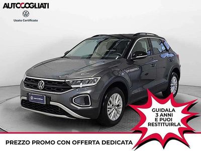 Usata VW T-Roc Life 150 CV (110 kW) 2024 Indium grey metallizzato nero SUV