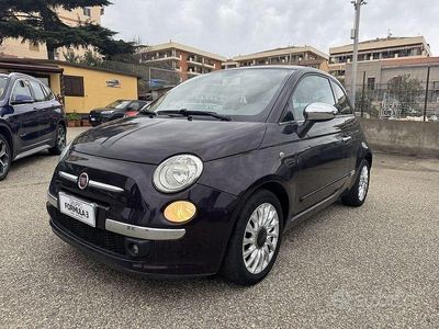 Usata Fiat 500 Lounge 69 CV (50 kW) 2013 Viola Berlina