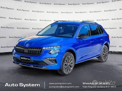 Usata Skoda Kamiq Selection 116 CV (85 kW) 2025 Blu race SUV