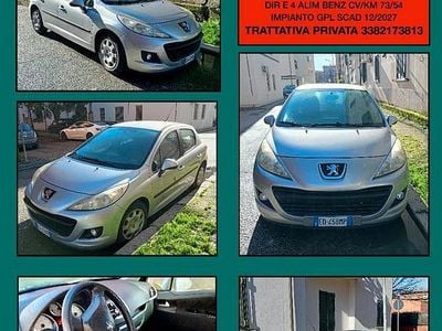 Usata Peugeot 207 75 CV (55 kW) 2009 Grigio Berlina
